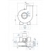 Nederman - NF Fan WS 0,75 kW 50 Hz standing base